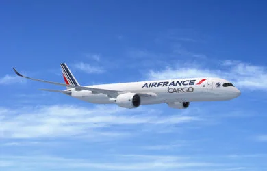 Prototipo de un Airbus A350F de Air France.