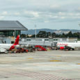 Flota de Avianca en el aeropuerto Eldorado de Bogotá.