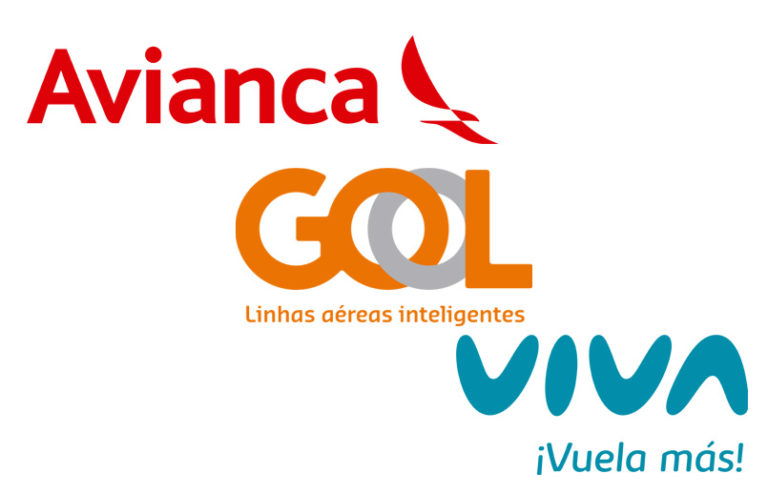 Nuevo Abra Group de aerolíneas: Avianca, GOL y Viva.