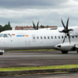 ATR 72 de EasyFly en el aeropuerto Eldorado de Bogotá.