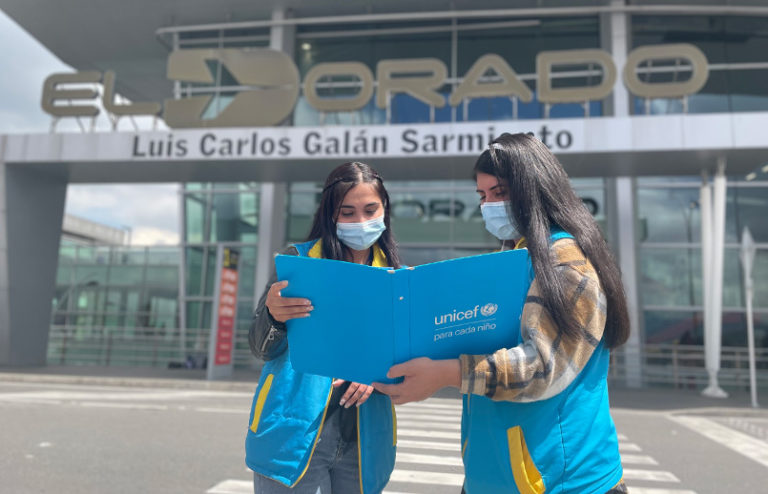 Alianza entre el aeropuerto Eldorado y UNICEF.