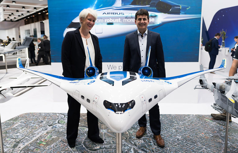 Unión de Airbus y Linde para infraestructura de hidrógeno.