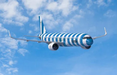 Render de un Airbus A320neo de Condor.