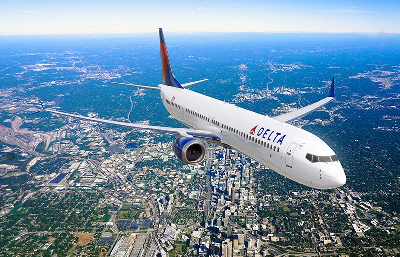 Render de un Boeing 737 MAX 10 de Delta Air Lines.