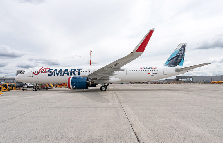 Airbus A321neo de JetSmart.