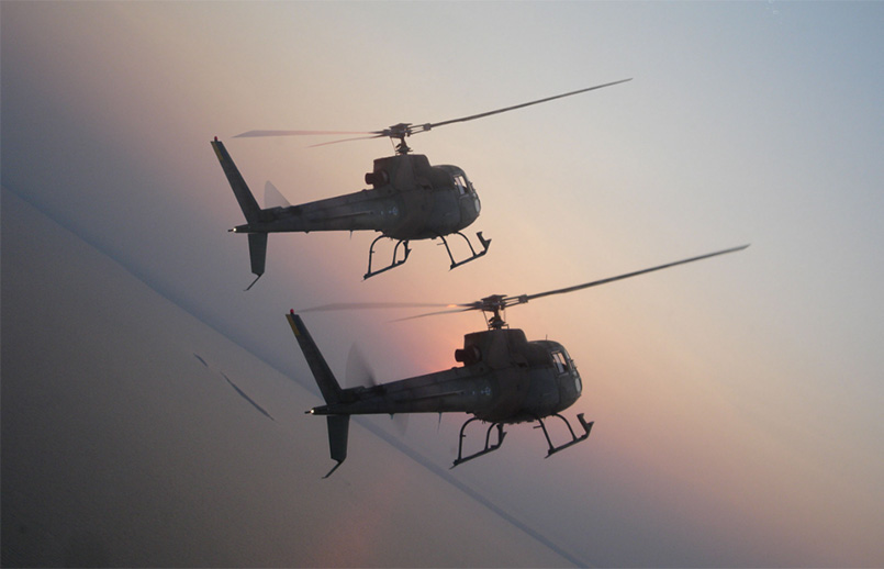 Airbus Helicopters H125 comprados por las Fuerzas Armadas de Brasil.