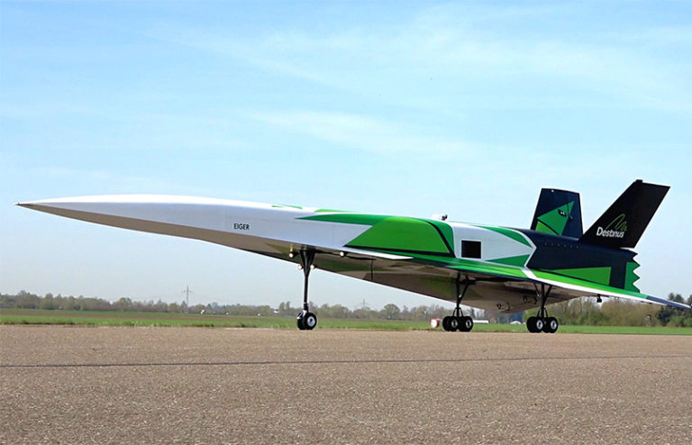 Prototipo de avión de hidrógeno de Destinus y Flapper.
