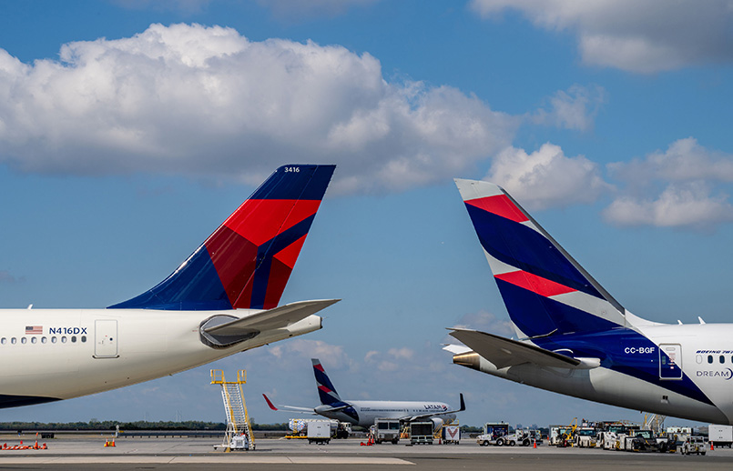 Acuerdo entre LATAM Airlines y Delta Air Lines.