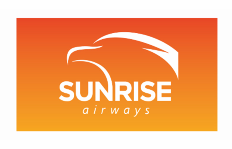 Logo de Sunrise Airways.