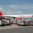 Airbus A330F de Avianca Cargo transportando flores por San Valentín.