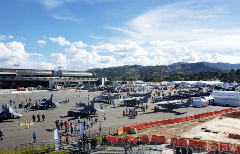 Exposición estática en la F-AIR Colombia 2019.