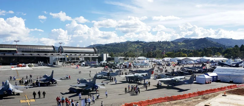 Exposición estática en la F-AIR Colombia 2019.