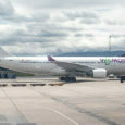 Airbus A330-200 de Wamos Air en el Aeropuerto Internacional Eldorado de Bogotá.