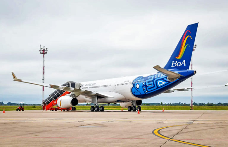Airbus A330-200 de Boliviana de Aviación.