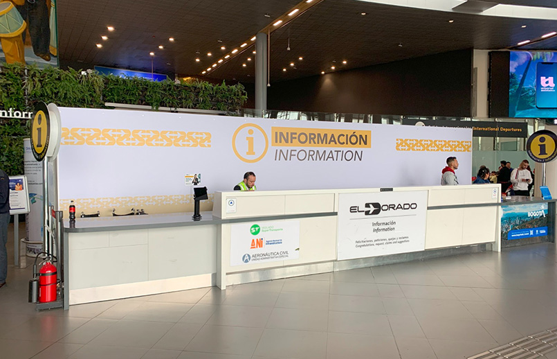 Adecuaciones para ampliación de emigración del Aeropuerto Eldorado de Bogotá.