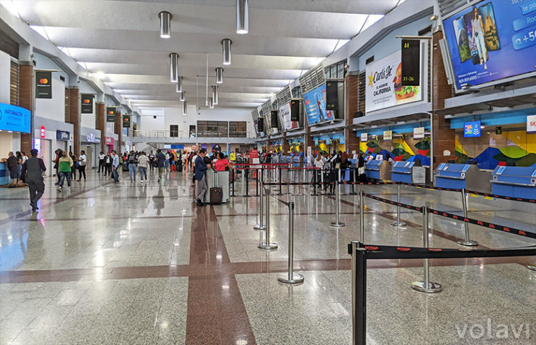 Terminal del Aeropuerto Las Américas de Santo Domingo, República Dominicana.