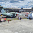 F-AIR Colombia 2023 con Embraer KC-390 de la Fuerza Aérea Brasileña.