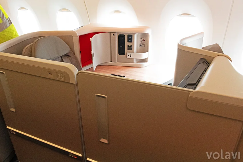 Cabina de clase ejecutiva (Business) de Iberia en el Airbus A350 Next.