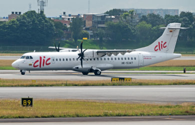 ATR 72-600 de Clic en Bogotá.
