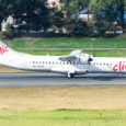 ATR 72-600 de Clic Air aterrizando en Bogotá (HK-5293).