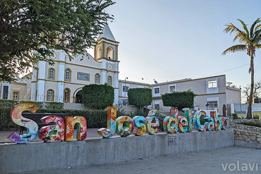 Iglesia de San José del Cabo, México.