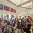 Terminal nacional del Aeropuerto Internacional de Los Cabos en Baja California Sur, México.