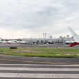 Vista de la Terminal 1 del Aeropuerto Internacional de la Ciudad de México-Benito Juárez.