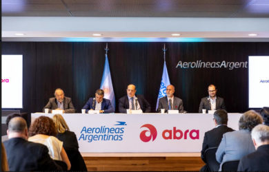 Acuerdo entre Grupo Abra y Aerolíneas Argentinas.