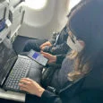 Servicio de internet a bordo de los aviones de LATAM Airlines en Colombia.