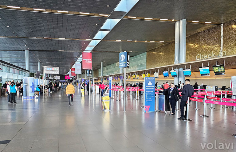Área de registro (check-in), del Aeropuerto Internacional Eldorado de Bogotá.