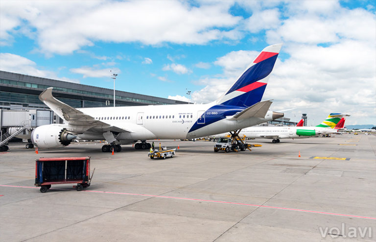 Vista de la terminal internacional del Aeropuerto Eldorado de Bogotá.
