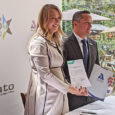 Firma de la alianza entre ANATO y Puerto Rico como país invitado de honor a la Vitrina Turística 2024.