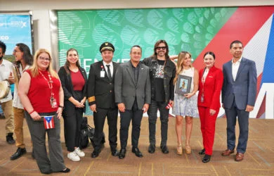Vuelo inaugural entre Medellín y San Juan de Avianca.