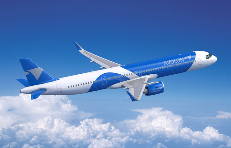 Prototipo de un Airbus A321neo de Avolon.
