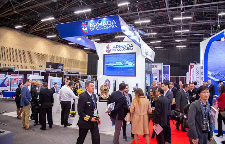 Inicio de Expodefensa 2023 en Bogotá.