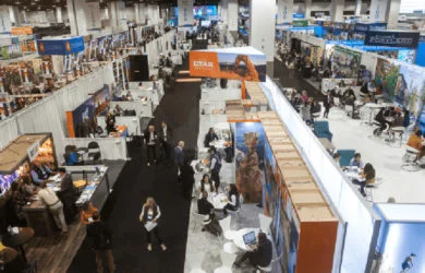 Feria Internacional de viajes IPW de Estados Unidos.