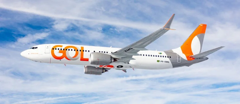 GOL: la aerolínea más puntual de Latinoamérica en 2025 Boeing 737 MAX 8 de GOL en vuelo.