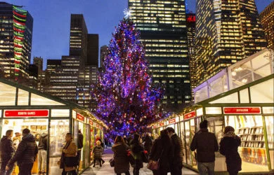 Navidad en Nueva York, Estados Unidos.