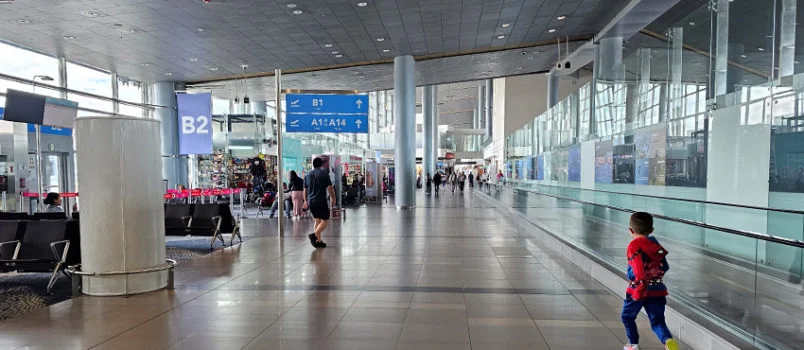 Terminal Internacional del Aeropuerto El Dorado de Bogotá.