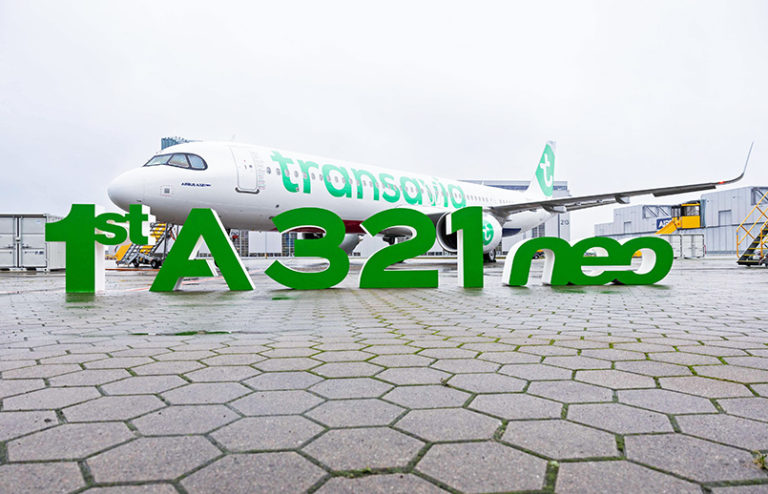 Airbus A321neo de Transavia.