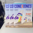 Primer ejemplar de la revista "Conexiones" de Arajet.