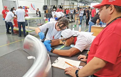 Competencia del Avianca Maintenance Masters 2024 en el MRO.