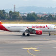 Airbus A320 de Avianca (N451AV), en Bogotá.
