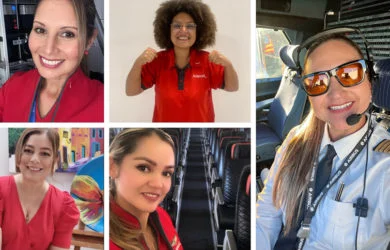 Celebración del Día de la Mujer de Avianca 2024.