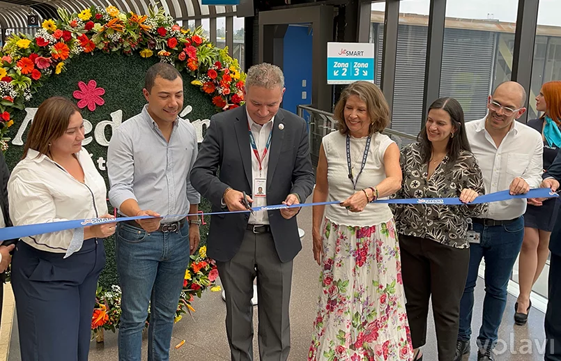 Vuelo inaugural de JetSmart Colombia.
