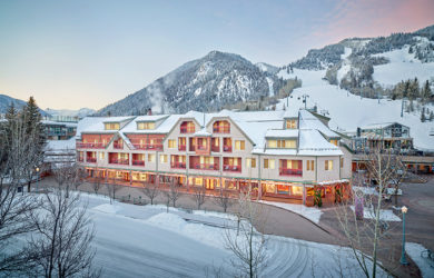 Vista exterior del hotel The Little Nell - Créditos: Shawn O’Connor / Aspen Snowmass