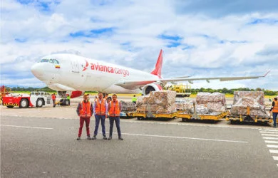 Airbus A330F de Avianca Cargo.