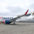 Entrega del Airbus A320neo de JetSmart (CC-DII) "Lechuza del Campanario", en la planta de Airbus en Toulouse, Francia.