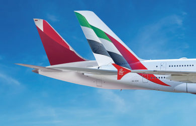 Acuerdo de código compartido entre Avianca y Emirates.