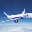 Render de un Airbus A350-900 de IndiGo.